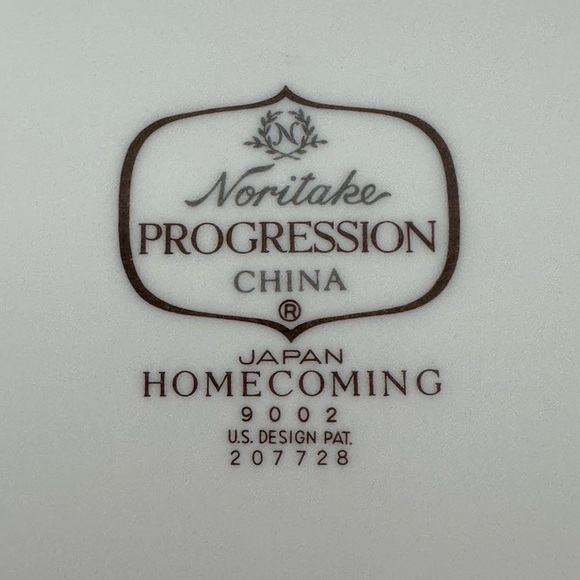 Vintage Noritake Progression Homecoming Oval Plate/Serving Bowl Birds Fruit . - Picture 7 of 9